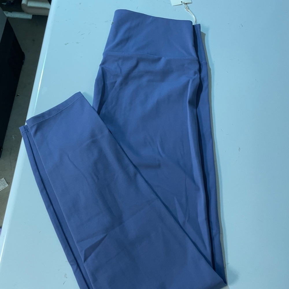 Oysho comfortlux Blue High-Waisted Leggings